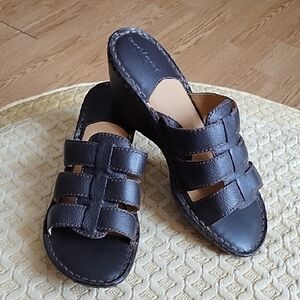 Browns Landing Leather Sandal Size 9
